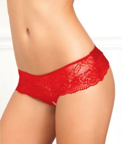 Сексуальные контактные стринги с бантиком