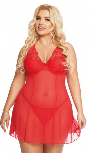 Прозрачная сорочка Berta