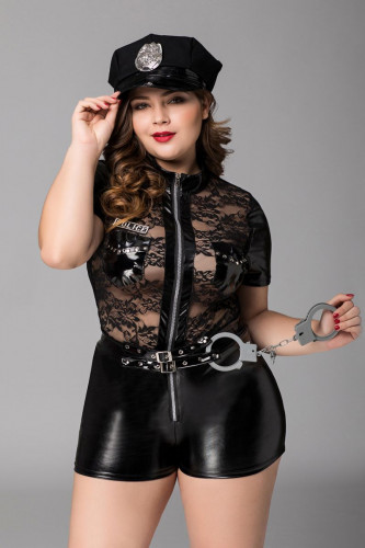 Ролевой костюм полицейской Porsche