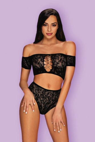 Комплект Inessita топ и панти Obsessive