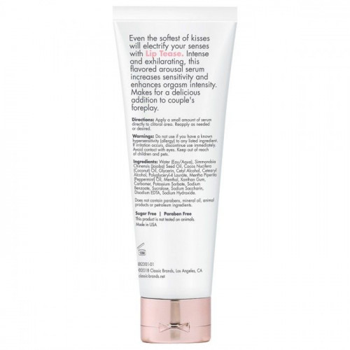 Гель для клитора со вкусом клубники