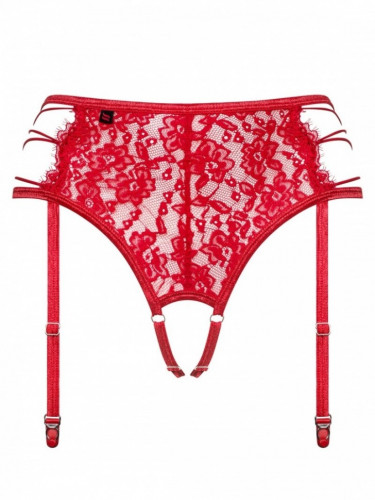 Трусики-пояс с доступом Obsessive Rediosa 