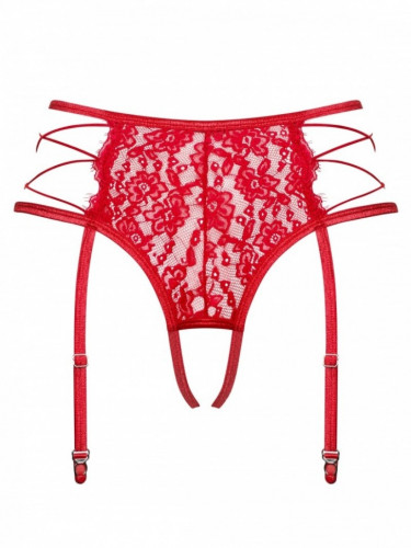 Трусики-пояс с доступом Obsessive Rediosa 