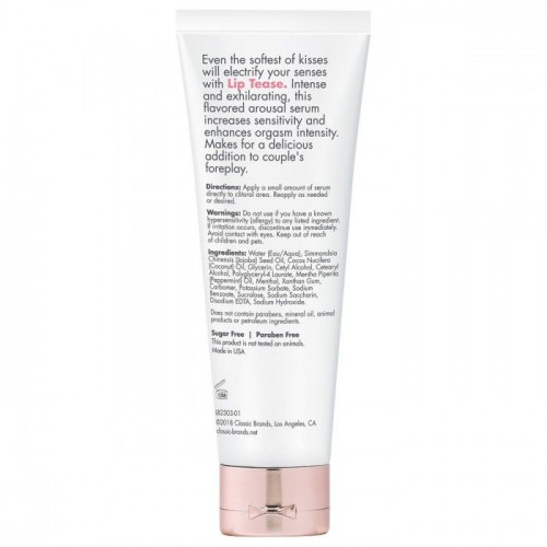 Съедобный гель для клитора со вкусом мяты