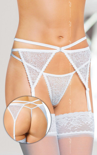 Трусики и ажурный пояс