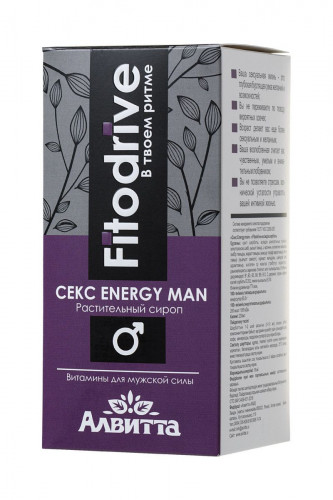 Сироп для мужчин «Секс energy man»