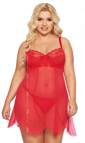 Прозрачная бэби долл Carla