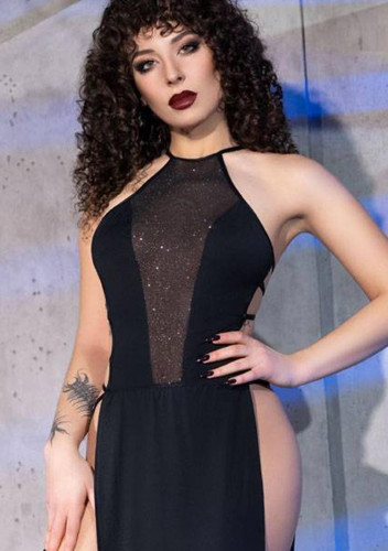 Длинное платье и стринги 4391 Chilirose