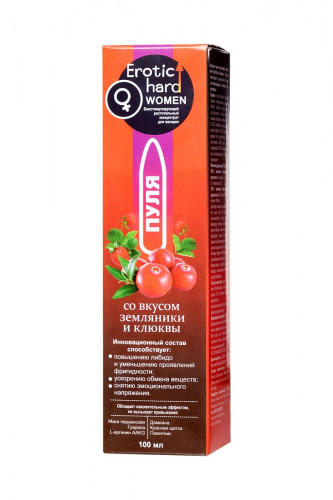Концентрат для женщин &quot;Пуля&quot; со вкусом земляники и клюквы 